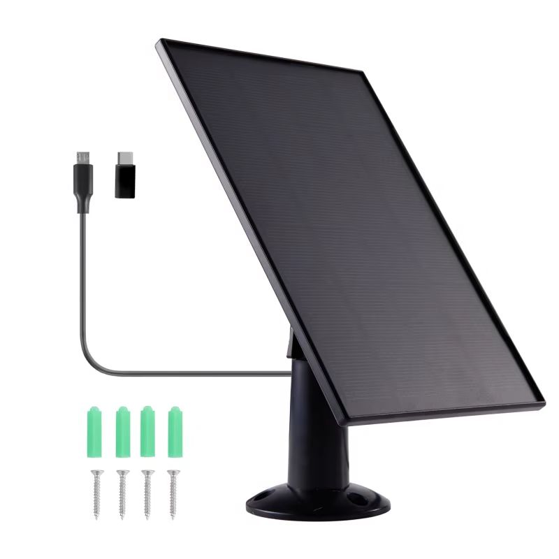 Energy Monitor Meter - 10W 5V Waterproof Solar Charger Portable