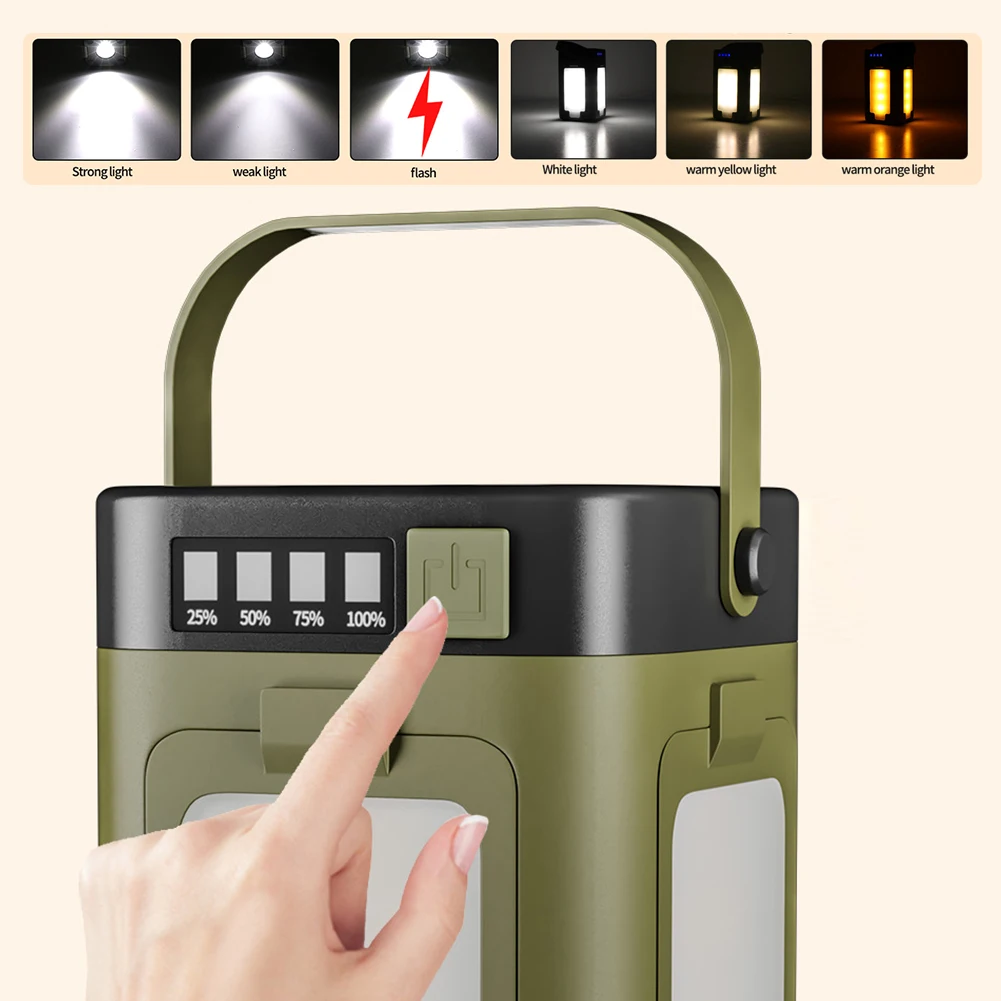 Solar Outdoor Portable Camping - đánh giá và giá Solar Lamp