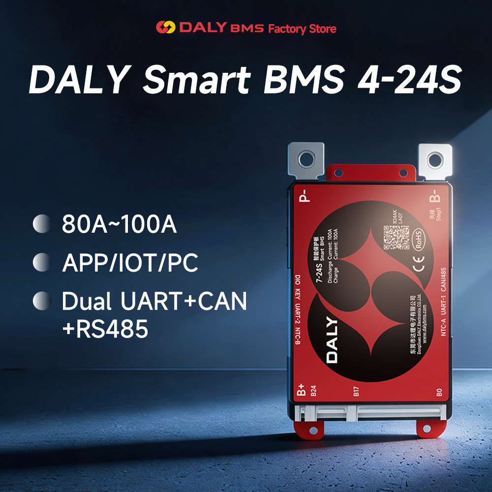 DALY SMART BMS LFP 4S 7S 8S 16 - đánh giá và giá Lithium Battery 12V