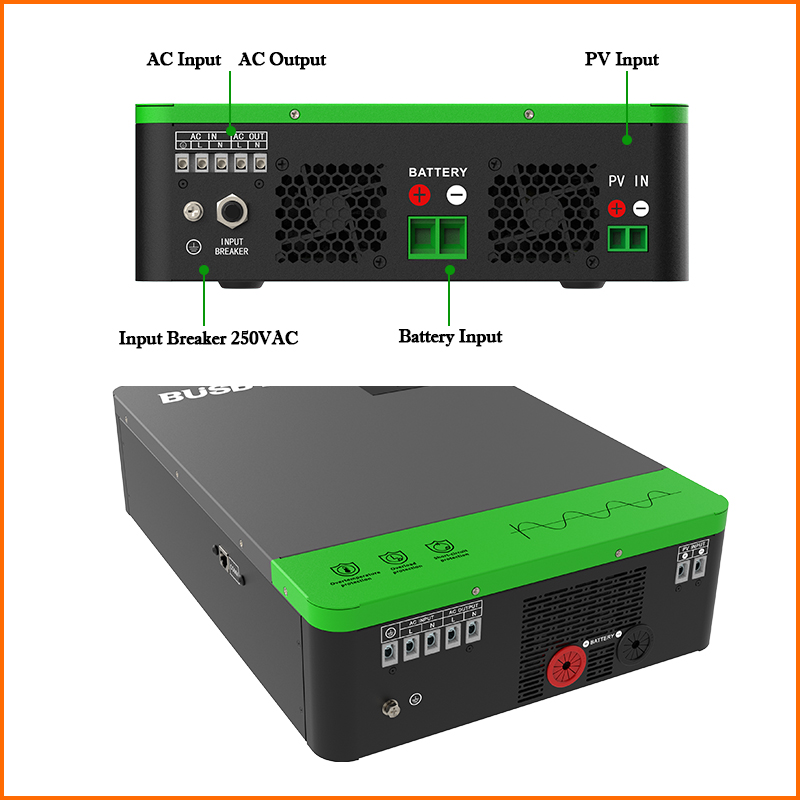 4.2KW 6.2KW Hybrid Solar Inver - đánh giá và giá Charge Controller Solar