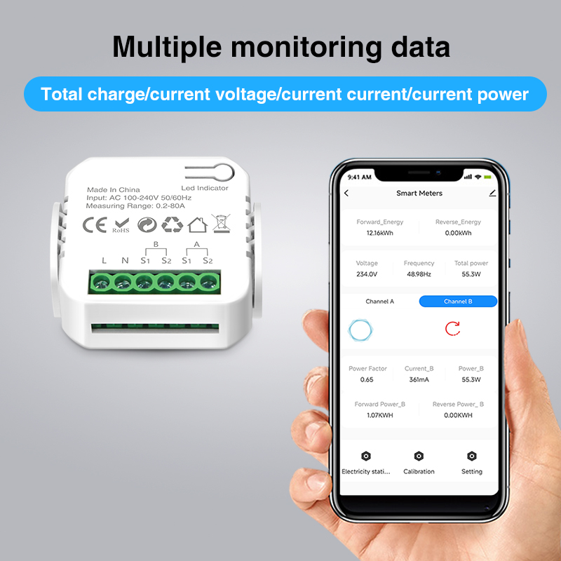 Tuya Smart Wifi Intelligent En - đánh giá và giá Energy Monitor Meter