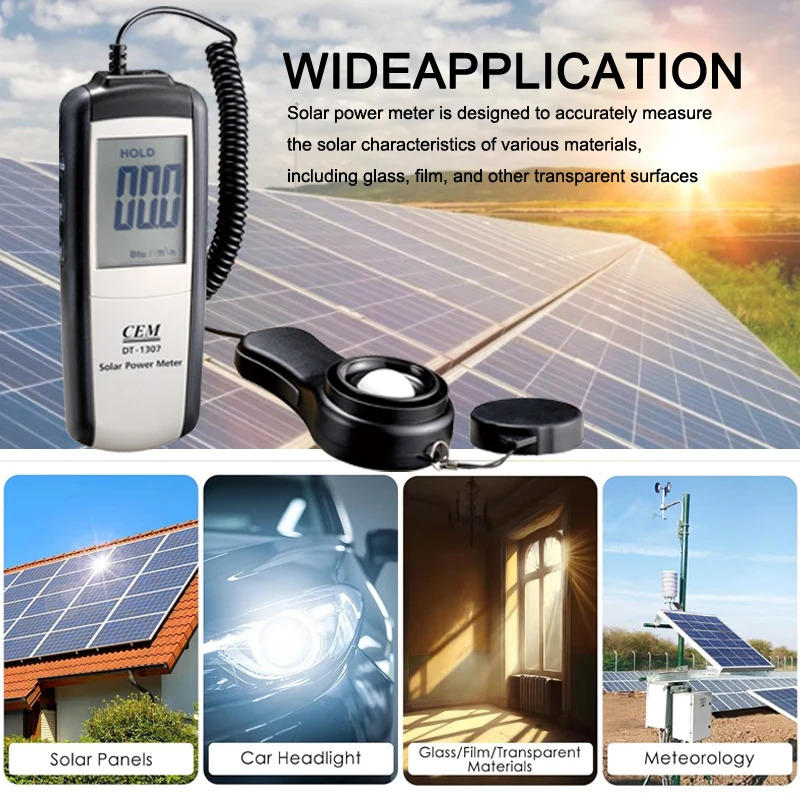 CEM DT-1307 Solar Power Tester - đánh giá và giá Energy Monitor Meter