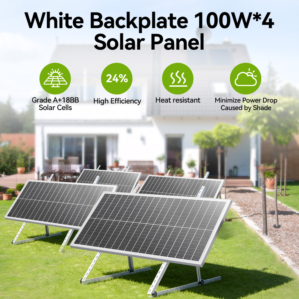 Rvpozwer 400W/200W/100W 12.8V  - đánh giá và giá Solar Panel 200W