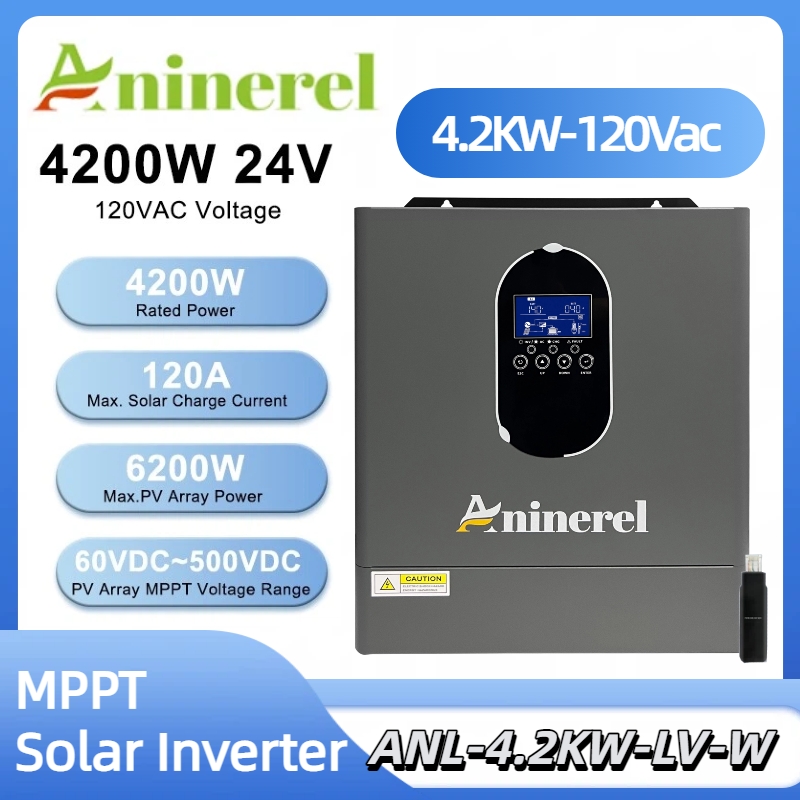Aninerel 4.2KW 24V NEW 110-120 - đánh giá và giá Charge Controller Solar
