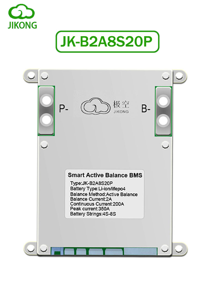 JK BMS 200A JK-B2A8S20P JKBMS  - đánh giá và giá Lithium Battery 12V