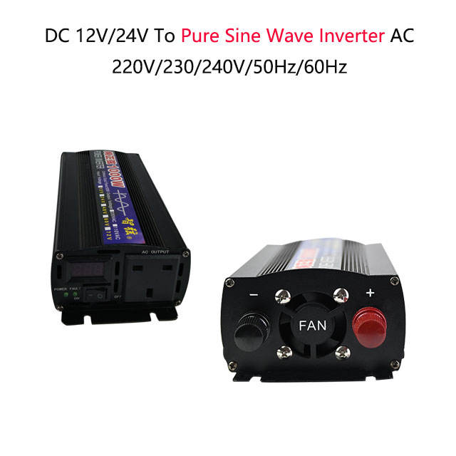 Pure Sine Wave Inverter 1000W  - đánh giá và giá Power Inverter